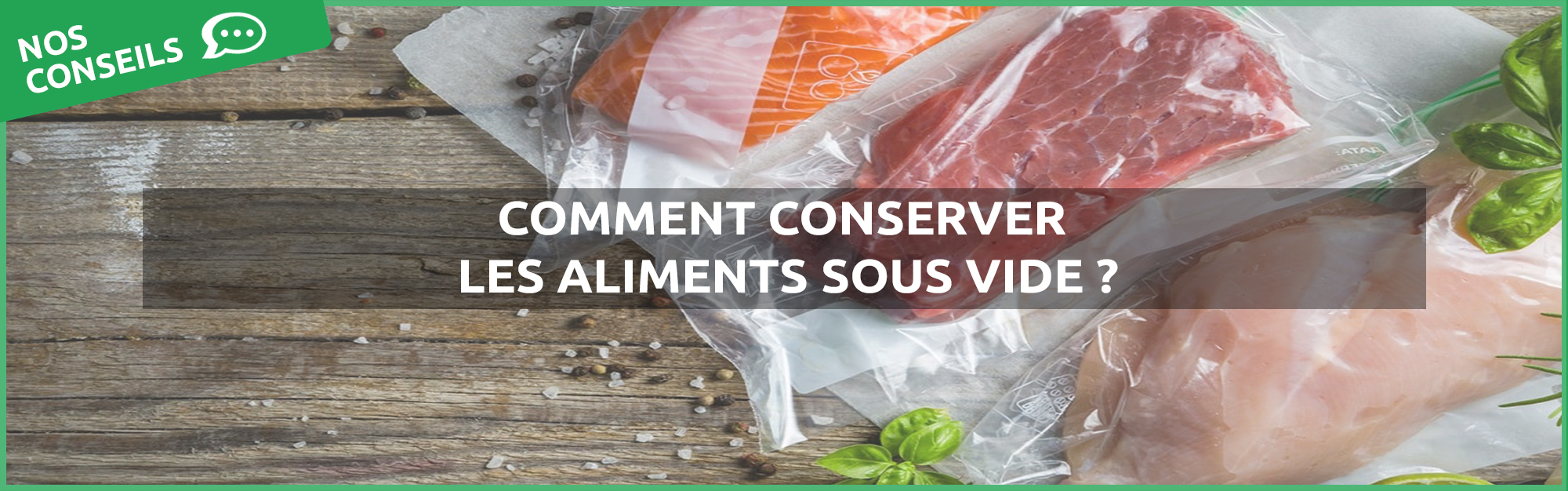 Poche pour discount mettre sous vide